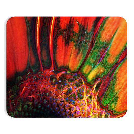 Orange Daisy Mousepad