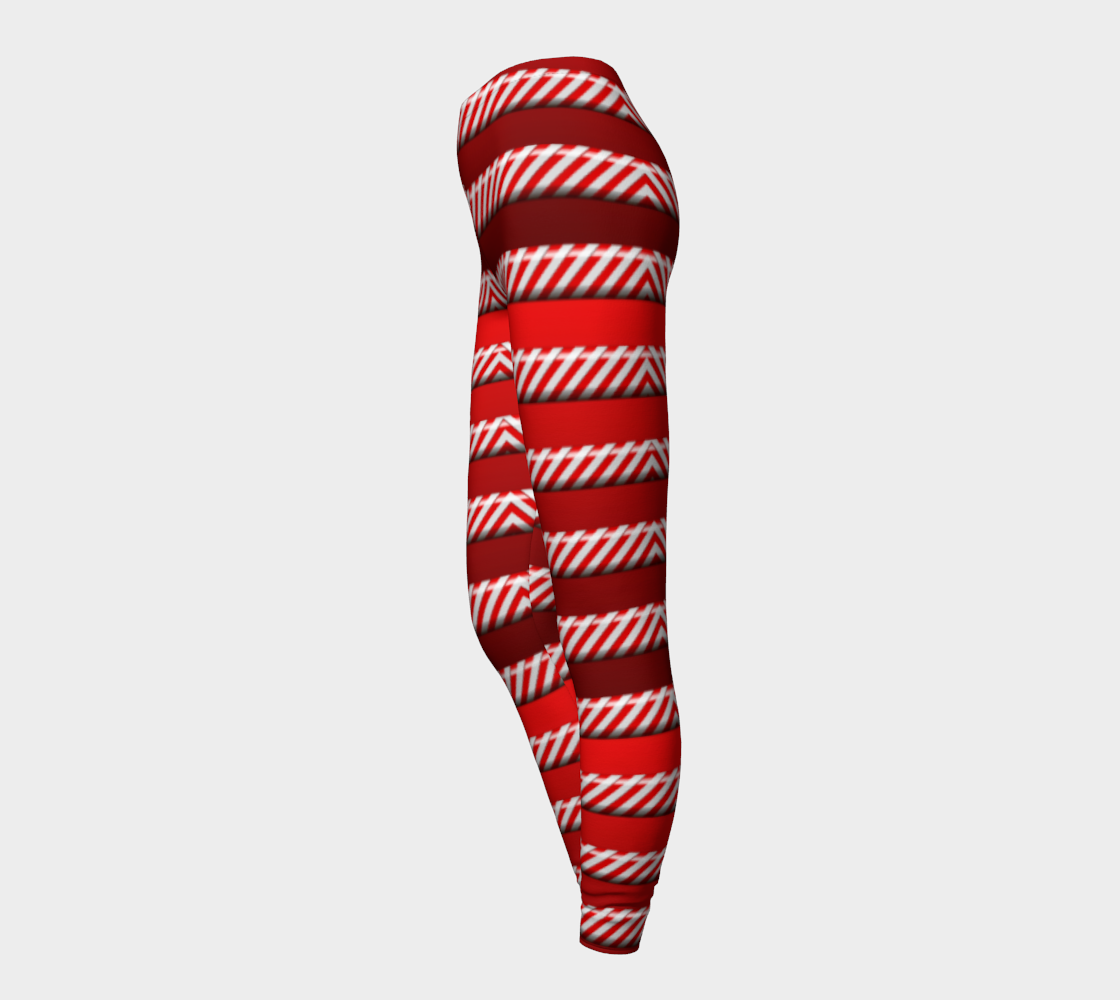 Peppermint Stripes Leggings