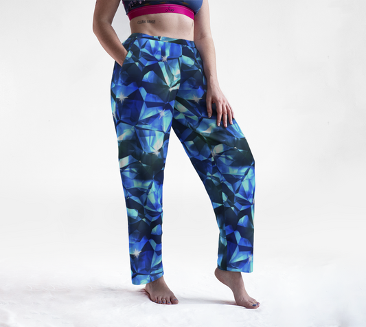 Blue Crystal Lounge Pants