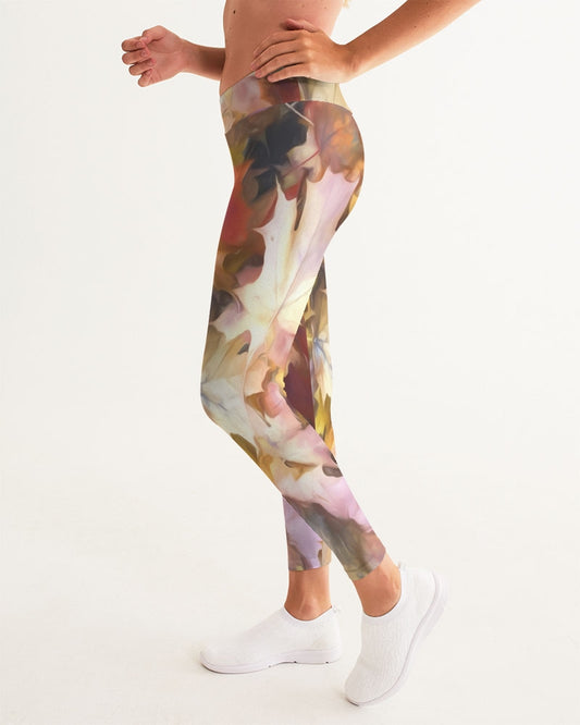 Fall Leaves Bright Women's Yoga Pants