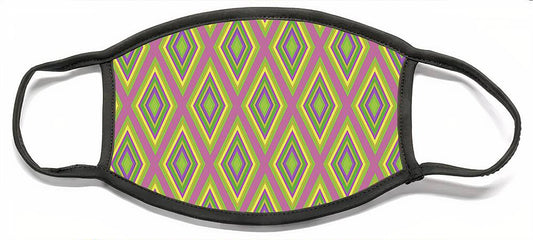 Diamonds Pattern Variation 6 - Face Mask