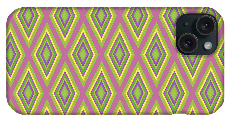 Diamonds Pattern Variation 6 - Phone Case