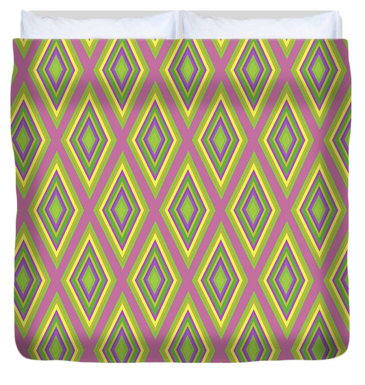 Diamonds Pattern Variation 6 - Duvet Cover