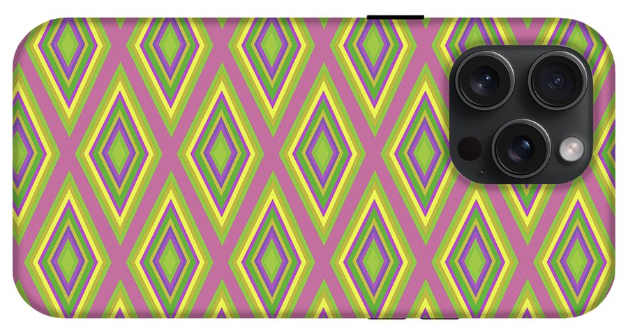 Diamonds Pattern Variation 6 - Phone Case