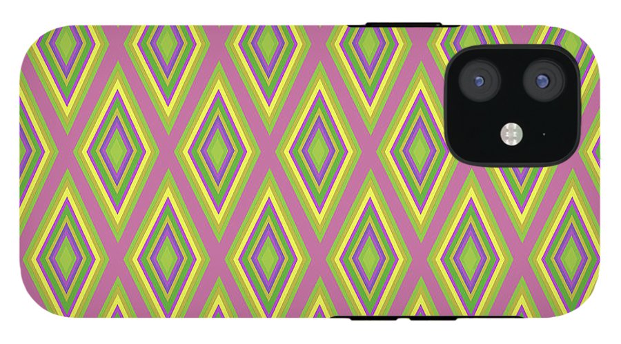 Diamonds Pattern Variation 6 - Phone Case