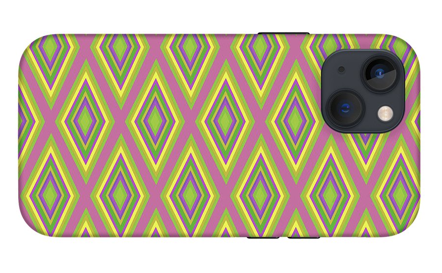 Diamonds Pattern Variation 6 - Phone Case