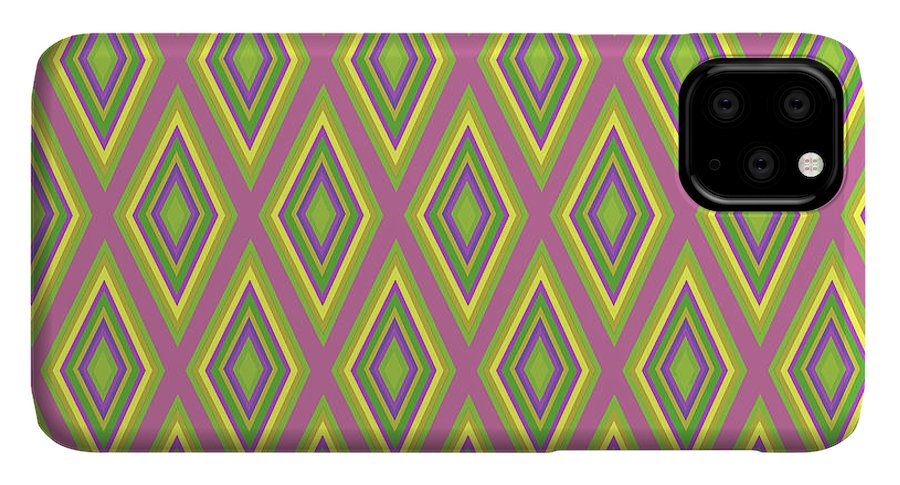 Diamonds Pattern Variation 6 - Phone Case