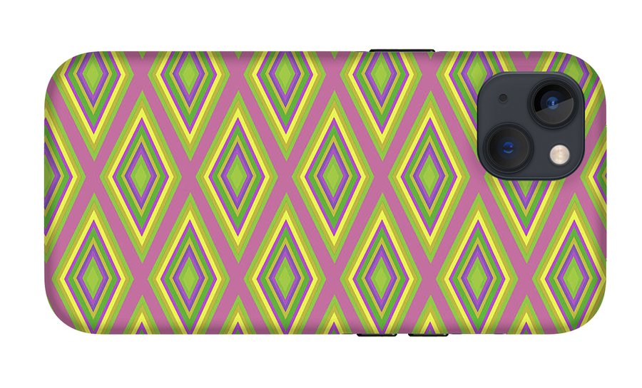 Diamonds Pattern Variation 6 - Phone Case