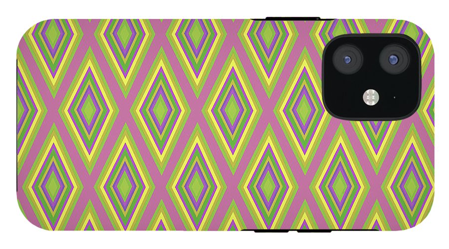Diamonds Pattern Variation 6 - Phone Case