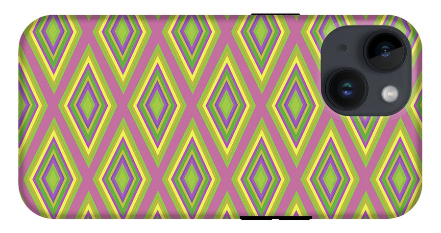 Diamonds Pattern Variation 6 - Phone Case
