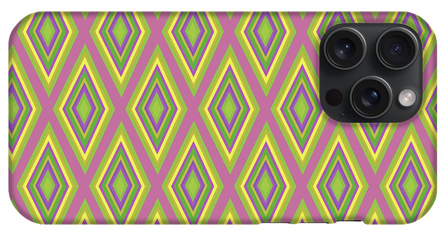 Diamonds Pattern Variation 6 - Phone Case