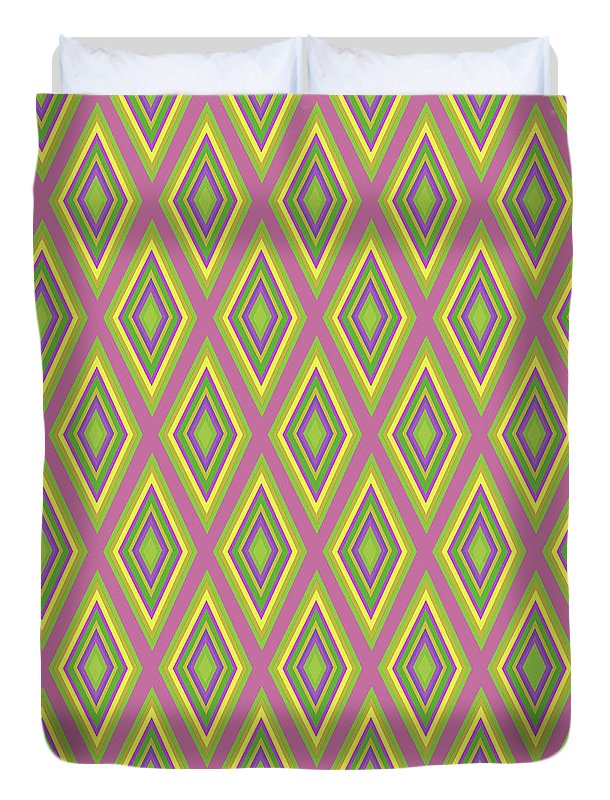 Diamonds Pattern Variation 6 - Duvet Cover