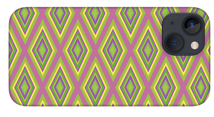 Diamonds Pattern Variation 6 - Phone Case