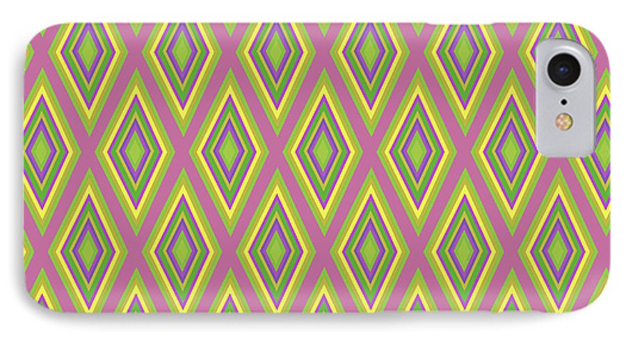 Diamonds Pattern Variation 6 - Phone Case