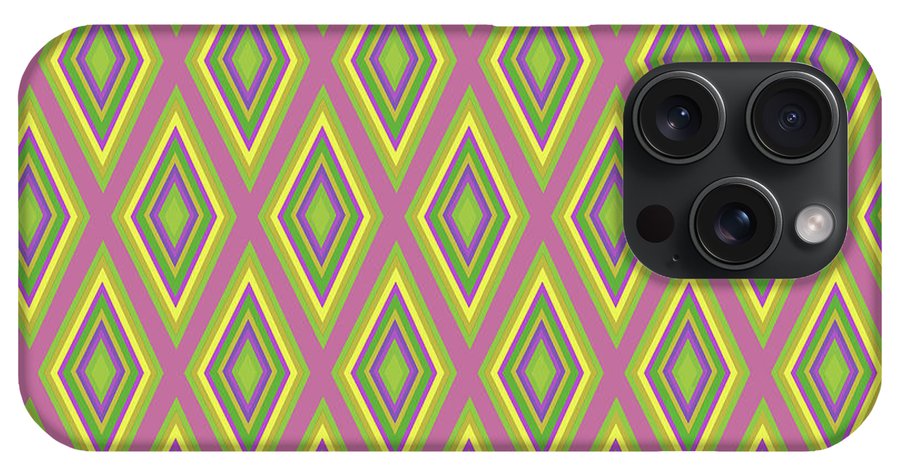 Diamonds Pattern Variation 6 - Phone Case