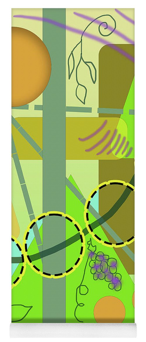 Driving To get Fruit - Yoga Mat