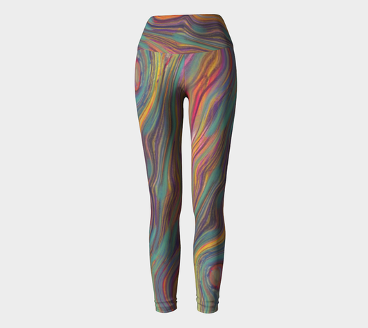 Colorful Sketch Yoga Leggings