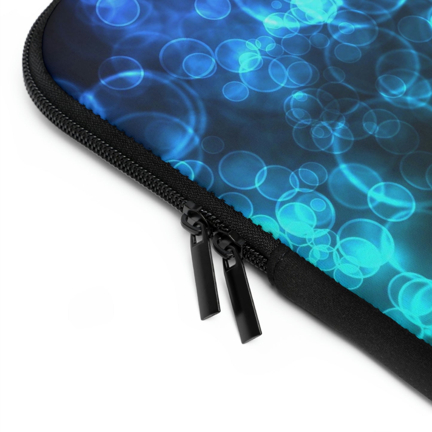 Blue Ocean Bokeh Laptop Sleeve