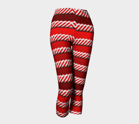 Peppermint Stripes Capris