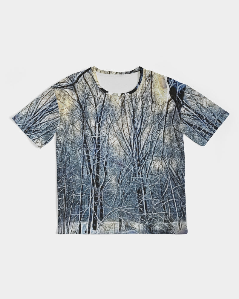 4 Oclock Winter Landscape Men's Premium Heavyweight Tee