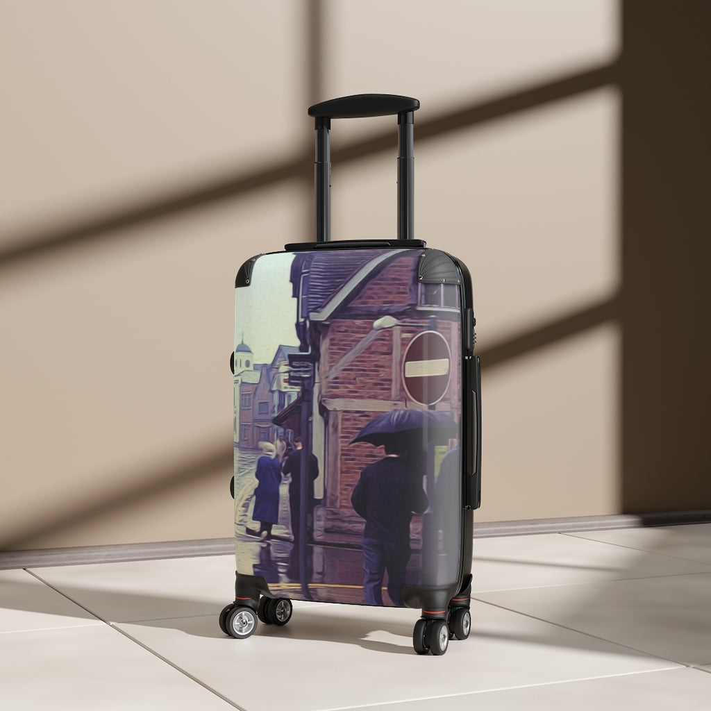 Rainy Day In England Suitcases