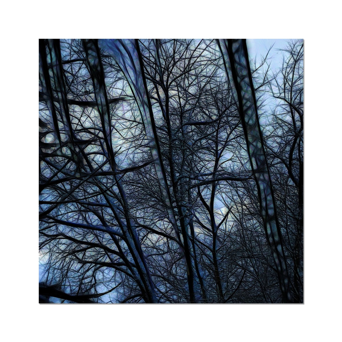 Twilight Icicles Hahnemühle Photo Rag Print