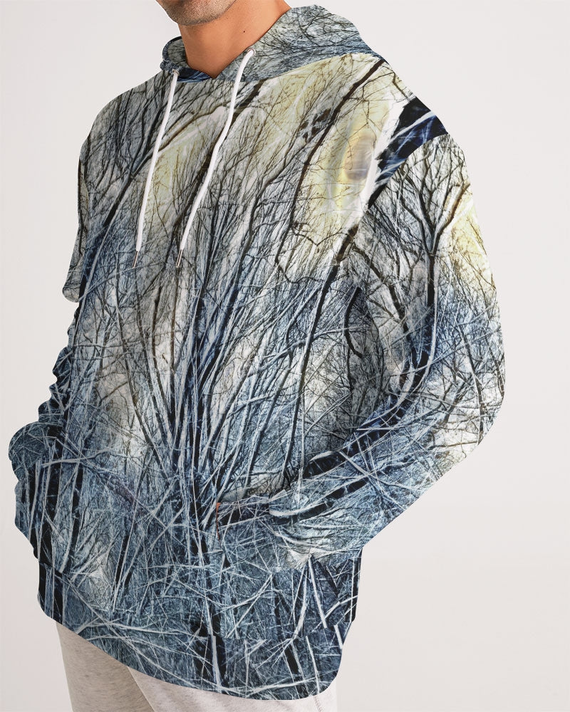 4 Oclock Winter Landscape Men's Hoodie