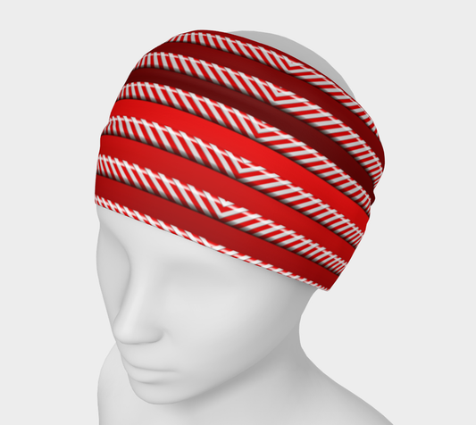 Peppermint Stripes Headband