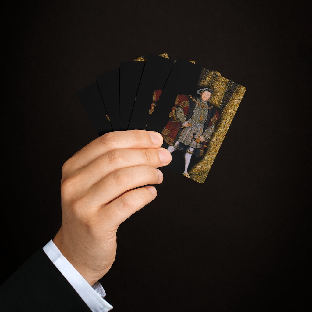 Henry VIII Custom Poker Cards