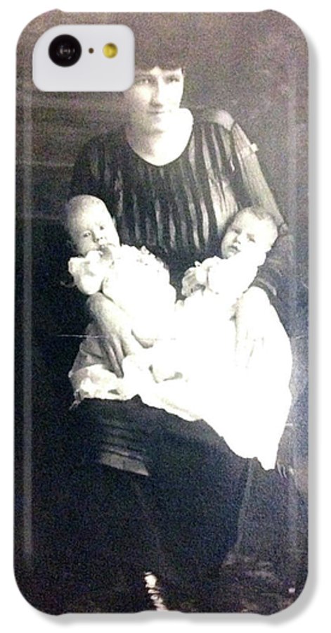 Early 1900s Mother and Twins - Phone Case