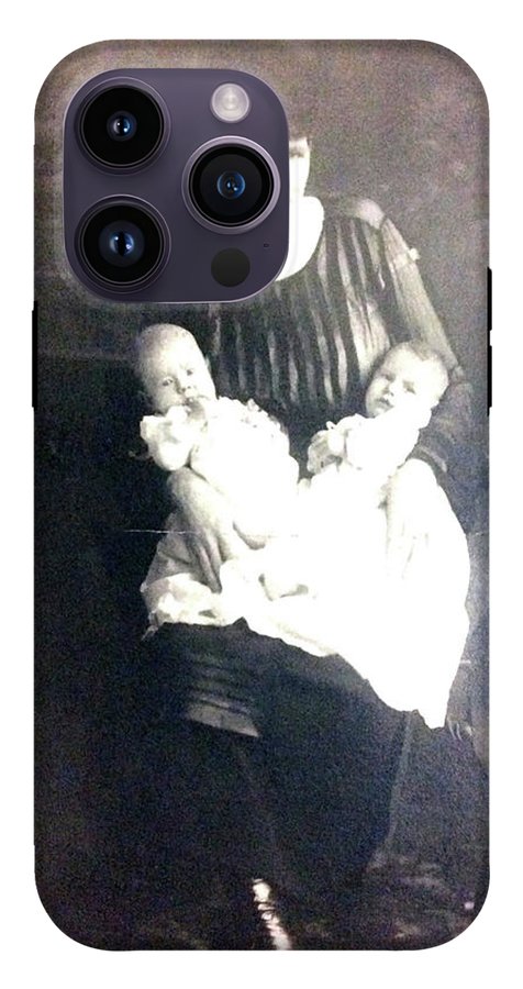 Early 1900s Mother and Twins - Phone Case