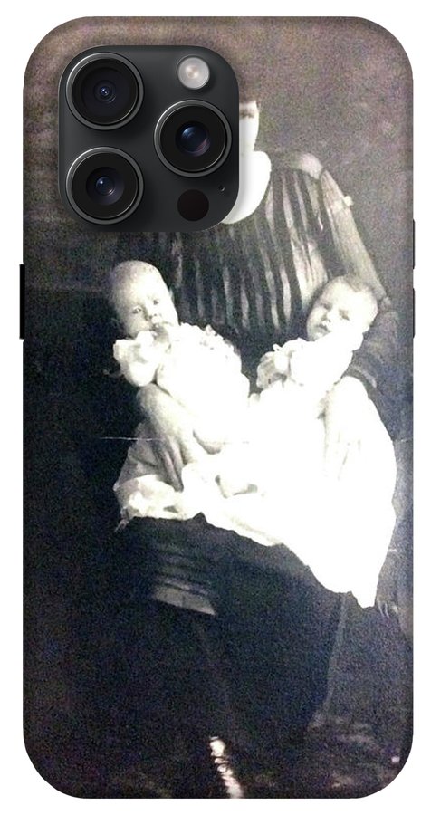 Early 1900s Mother and Twins - Phone Case