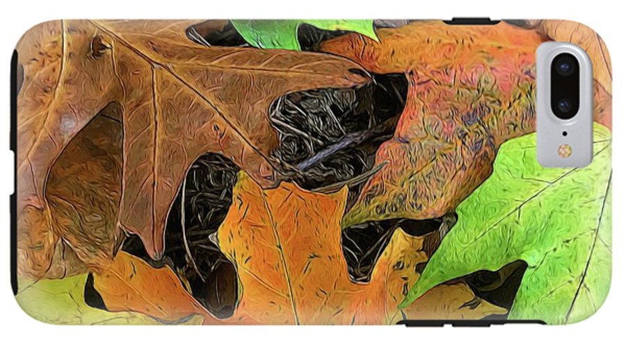 Early October Leaves 1 - Phone Case