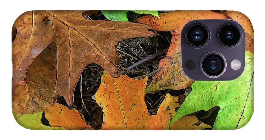 Early October Leaves 1 - Phone Case
