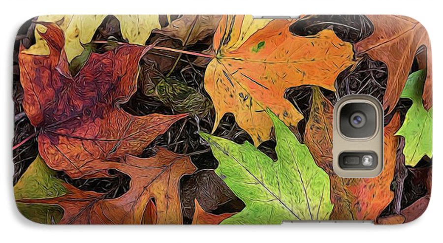 Early October Leaves 3 - Phone Case