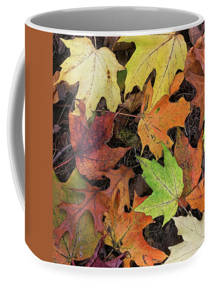 Early October Leaves 3 - Mug