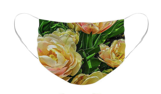 Early Summer Flowers - Face Mask