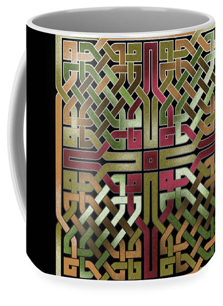 Earthtone Celtic Knot Square - Mug