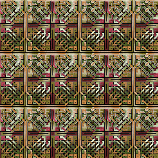 Earthtone Celtic Knots Digital Image Download