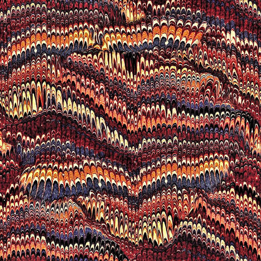 Earthtone Marbled Paper Digital Image Download