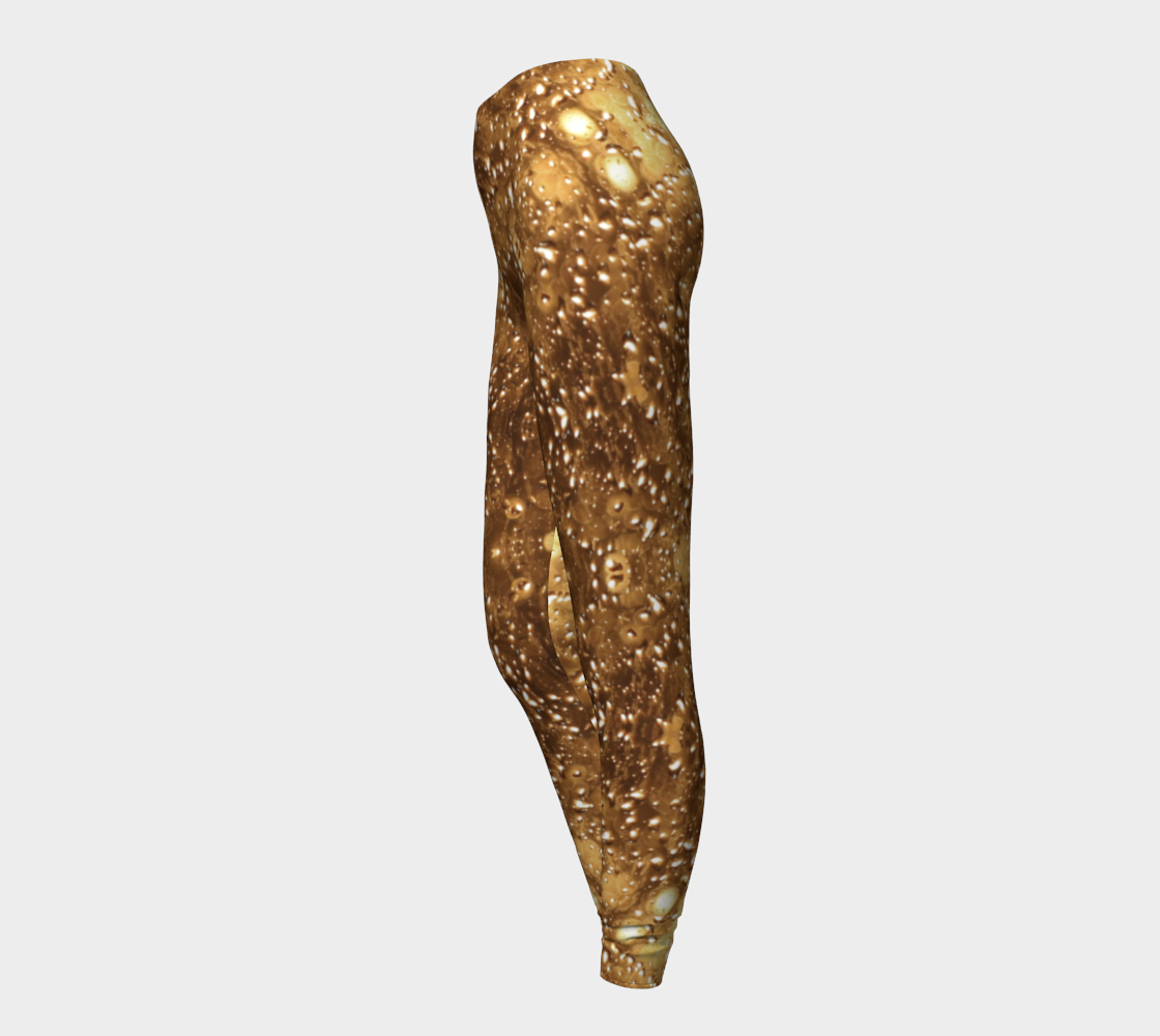 Golden Bokeh Light leggings