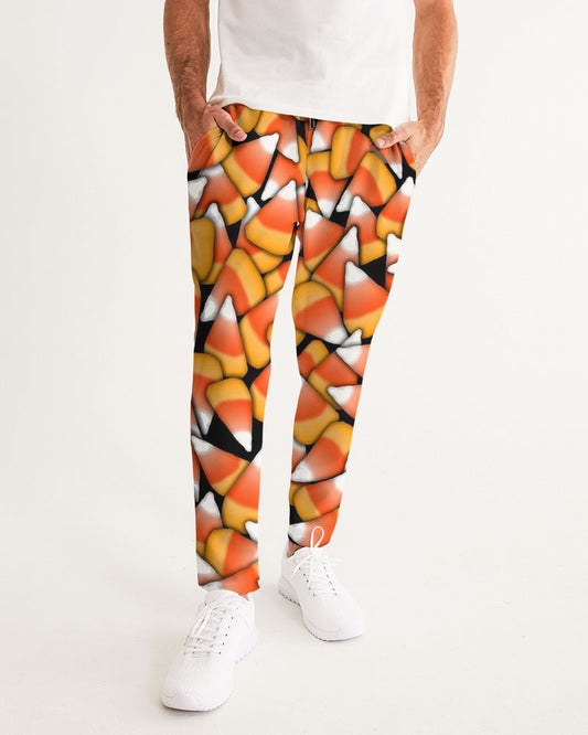Candy Corn Pattern Men's Joggers