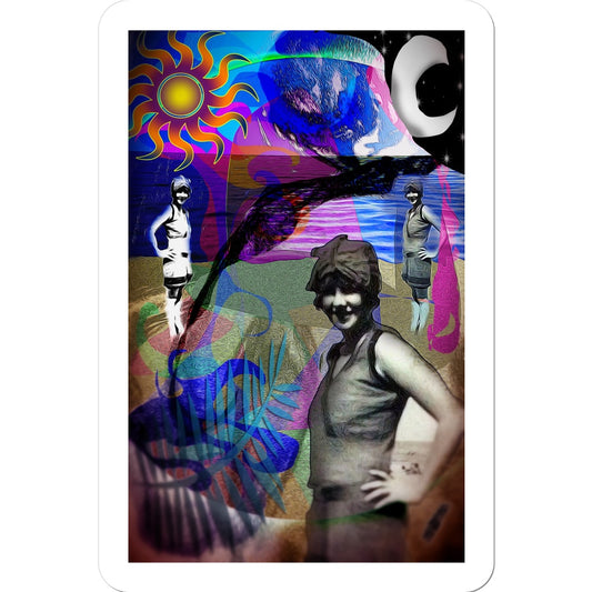 The Swimmer Sticker