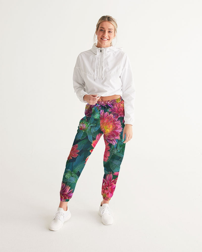 Warm Fall Mums Women's Track Pants