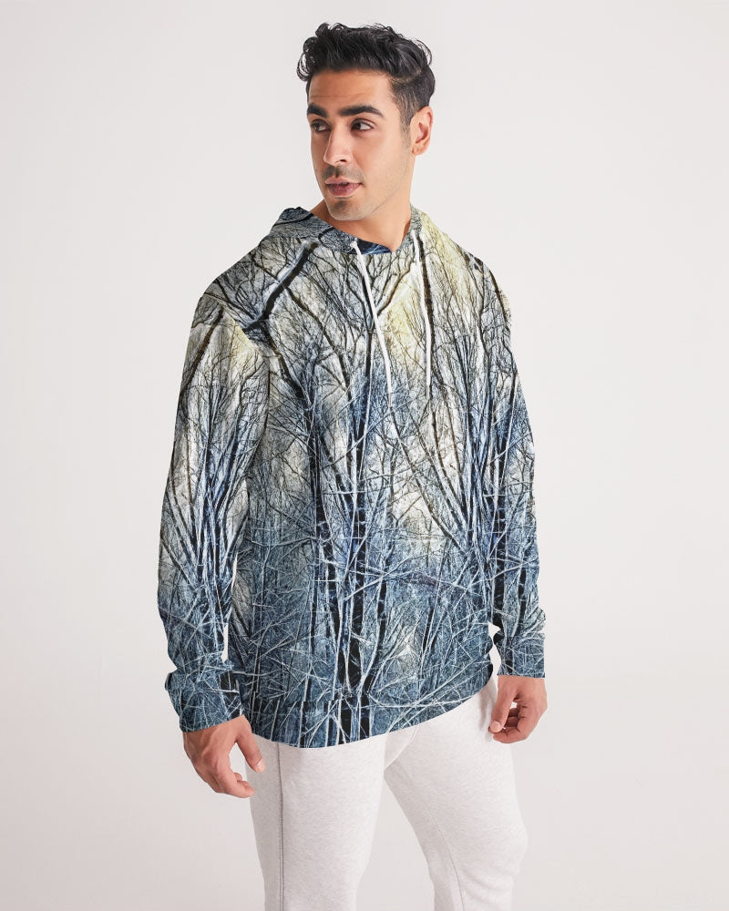 4 Oclock Winter Landscape Men's Hoodie