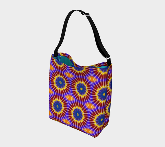 Rainbow Tie Dye Day Tote