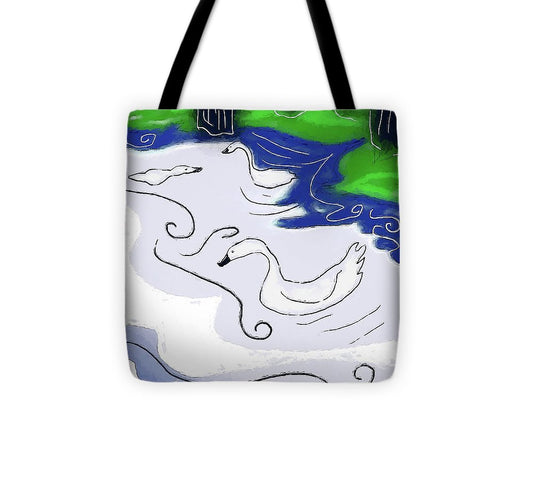 Egrets - Tote Bag