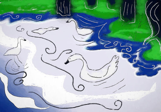 Egrets Digital Image Download