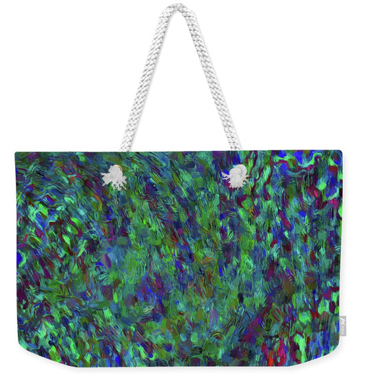 Essence Of A Peacock - Weekender Tote Bag