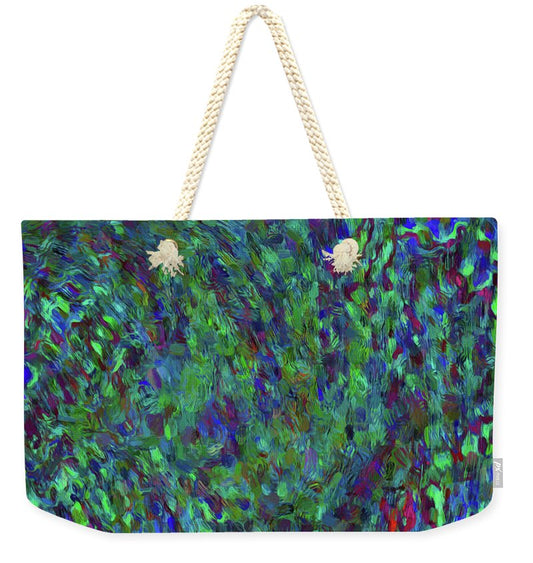 Essence Of A Peacock - Weekender Tote Bag